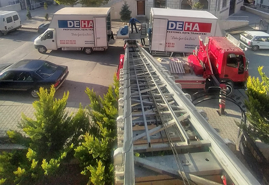 Törekent Evden Eve Nakliyat İçin Asansör Hizmeti